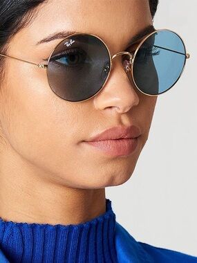 Ray-Ban Gold-Blue Ja-Jo Sunglasses